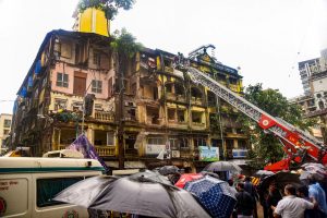 Mumbai building collapsed