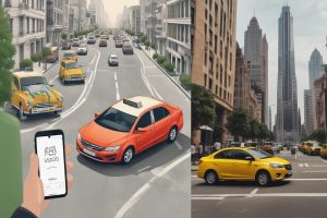 Ola - Uber | AI Generated Image