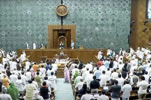 Opposition uproar in Lok Sabha