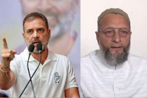 Rahul Gandhi Asaduddin Owaisi