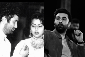 Ranbir kapoor and rishi kapoor