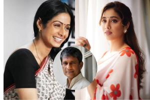 Sridevi, Adil Hussain and janhvi kapoor