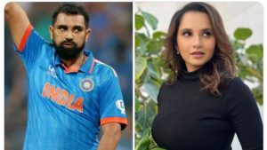 Mohammed Shami and Sania Mirza