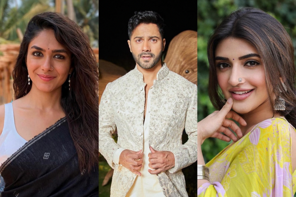 Varun Dhawan, Mrunal Thakur And Sreleela