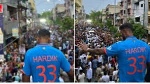 Hardik Pandya in Vdodara