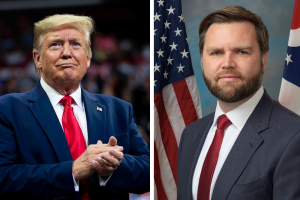 Donald Trump and J.D. Vance