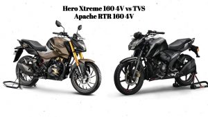 2024 Hero Xtreme 160 4V vs TVS Apache RTR 160 4V