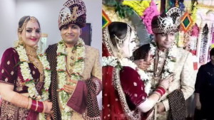 aman viviyan news | Unique Marriage In Bihar: Aman of Chhapra married Vivian from Hungary according to Hindu rituals.