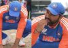 Rohit Sharma Eating Soil After India Won The World Cup