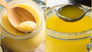 ghee and butter