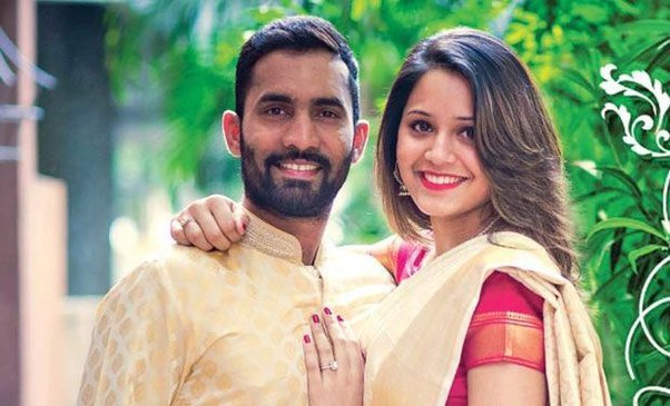 Dinesh Karthik And Nikita Vanzara