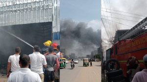 patna car show room fire news | Fire in Car Showroom: A massive fire broke out in a car showroom in Patna, fire tenders reached the spot.