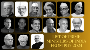 List of Prime Minister of India from 1947-2024