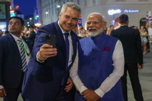 PM Modi met Austrian Chancellor Karl Nehammer