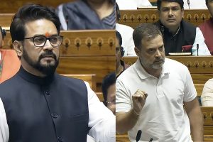 Anurag Thakur dig Rahul Gandhi