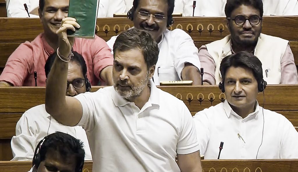 Rahul Gandhi In Lok Sabha