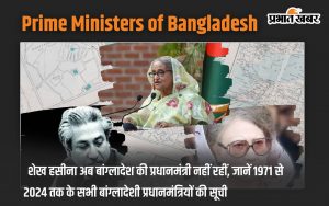 Prime Ministers of Bangladesh: Sheikh Hasina is no longer the Prime Minister of Bangladesh, know the list of all Bangladeshi Prime Ministers from 1971 to 2024