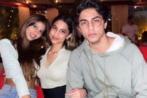 Aryan Khan and Suhana Khan