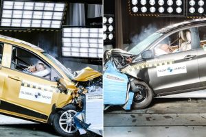 Renault Triber gets two and Suzuki Ertiga gets one ratings in Global NCAP crash tests