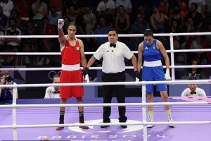 Angela Carini is forced to box against a biological male. She quits after just 45 seconds