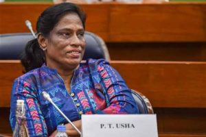 Indian Olympic Association President PT Usha