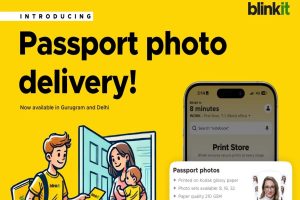 How to Get Passport Size Photo From Blinkit