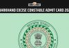 Jharkhand Excise Constable Admit Card 2024 Out