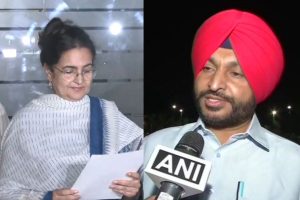 Kiran Choudhry and Ravneet Singh Bittu