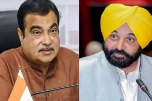 Nitin Gadkari and Bhagwant Mann