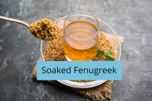 Soaked Fenugreek