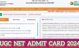 UGC NET Admit Card 2024