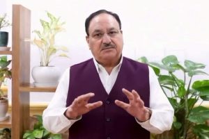 Union Health Minister JP Nadda