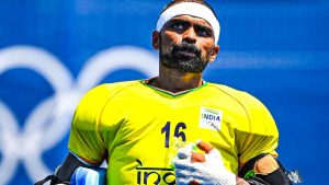 PR Sreejesh announced his retirement from hockey at the Paris Olympics