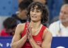 Vinesh Phogat During Olympics 2024