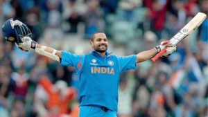 Shikhar Dhawan during champions trophy 2013