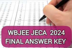 WBJEE JECA 2024 Final Answer Key