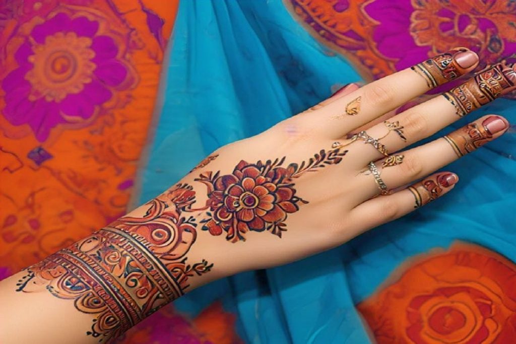 Back Hand Mehndi Design