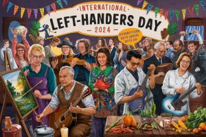 International Lefthanders Day 2024