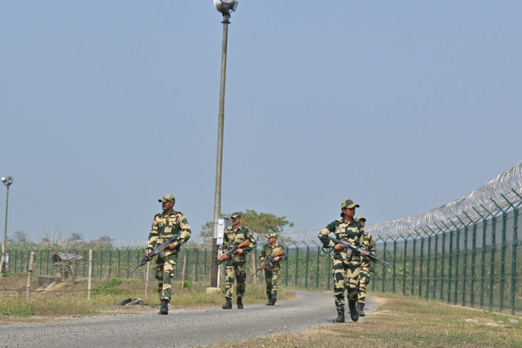 Bsf In Border Of Bengal