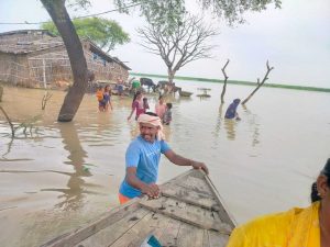 Ganga Level Rises