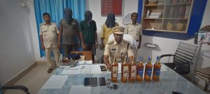 Illegal Liquor Seizure in Saharsa