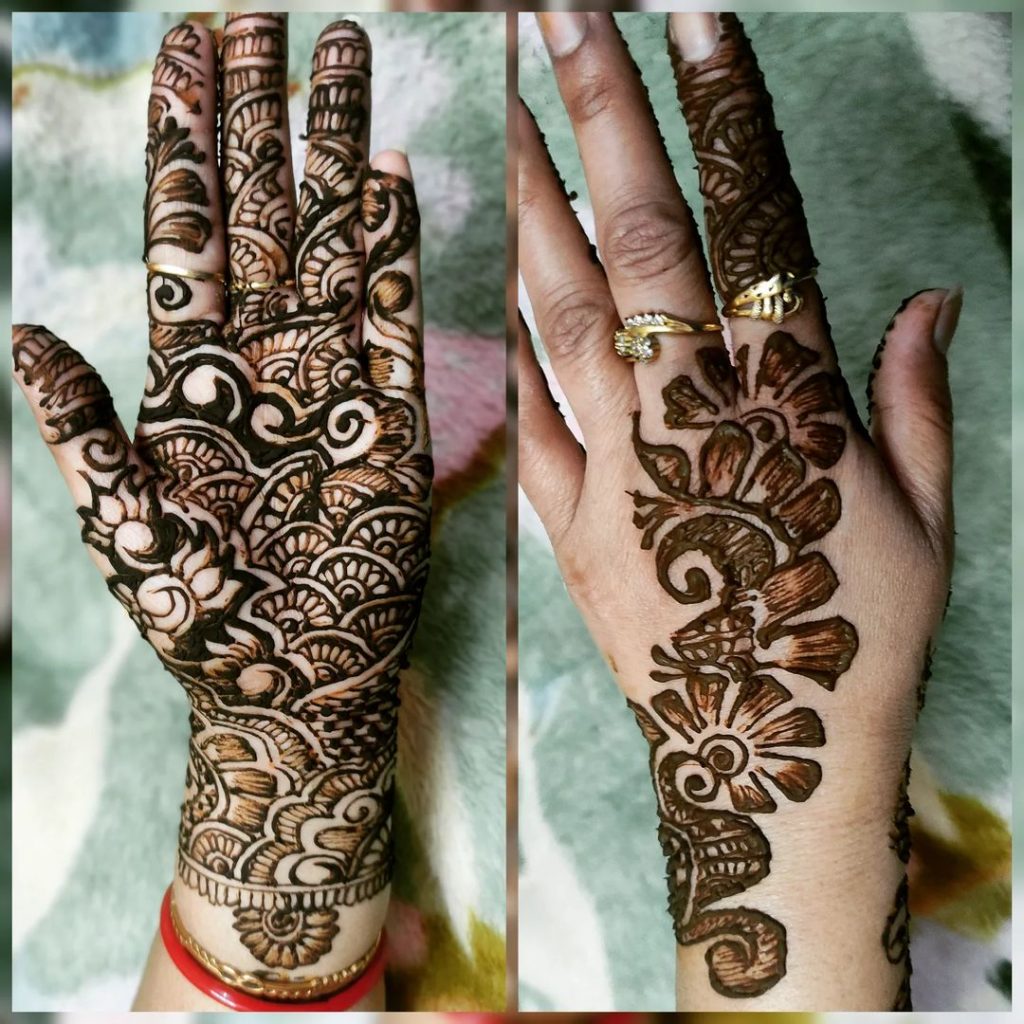 indo arabic mehndi