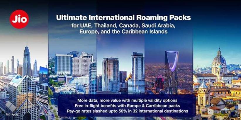 jIO INTERNATIONAL ROAMING PLANS