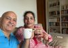 Manish Sisodia With Wife