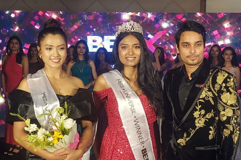 Miss Universe India Jharkhand 2024 Shatakshi Kiran Riya Tirkey