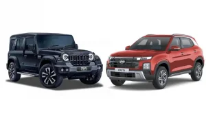 Mahindra Thar Roxx vs Hyundai Creta