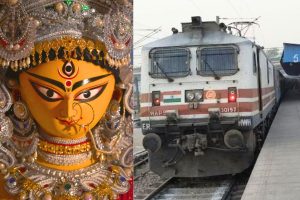 train status durga puja indian railways