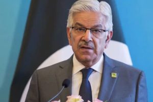 Defence Minister Khawaja Asif