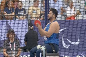 Yogesh Kathuniya finishes 2nd in Men's Discus Throw