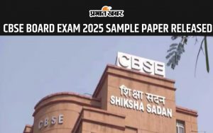 CBSE BOARD EXAM 2025 SAMPLE PAPER RELEASED